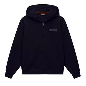 Napapijri Childrens/Kids Logo Full Zip Hoodie / Black